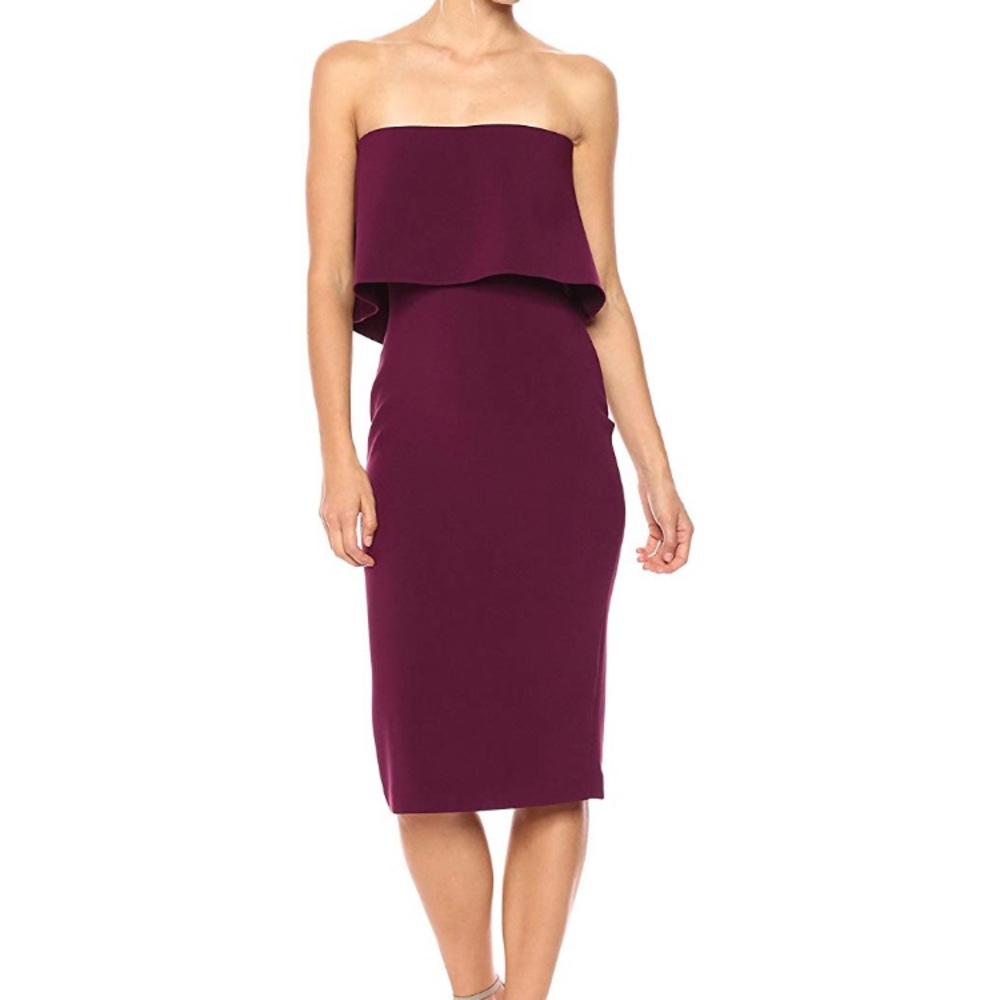 LIKELY Driggs dress size 4 color plum